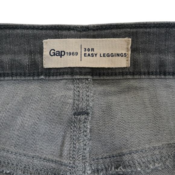 GAP 1969 Womens 30 Easy Leggings Jeans in Gray - Picture 9 of 10
